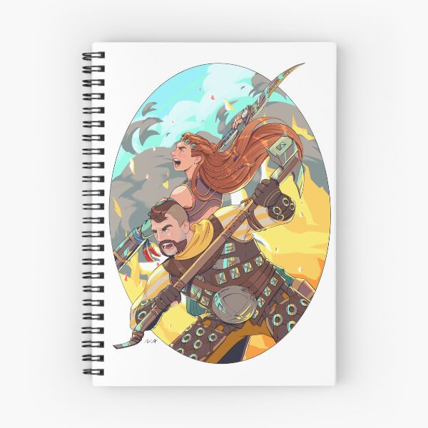 Item preview, Aloy & Erend designed and sold by Nerd-Artist.