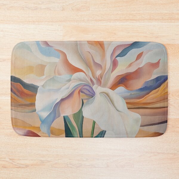 Item preview, Desert Bloom - Georgia O'Keeffe Inspired Floral Art designed and sold by Caspereickeart.