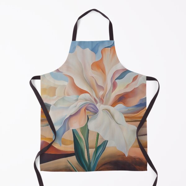 Item preview, Desert Bloom - Georgia O'Keeffe Inspired Floral Art designed and sold by Caspereickeart.