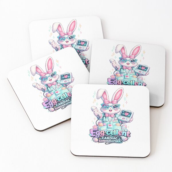 Item preview, Egg-cellent Cardiac Sonographer Easter Design – Cute Echo Tech Gift designed and sold by ClinicalHubs.