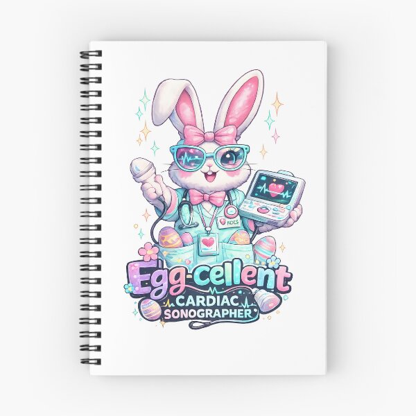Item preview, Egg-cellent Cardiac Sonographer Easter Design – Cute Echo Tech Gift designed and sold by ClinicalHubs.