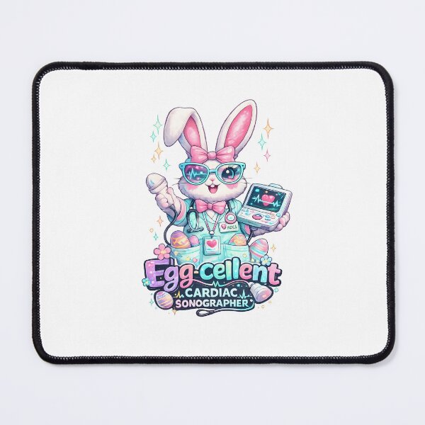 Item preview, Egg-cellent Cardiac Sonographer Easter Design – Cute Echo Tech Gift designed and sold by ClinicalHubs.