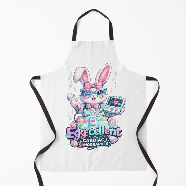 Item preview, Egg-cellent Cardiac Sonographer Easter Design – Cute Echo Tech Gift designed and sold by ClinicalHubs.