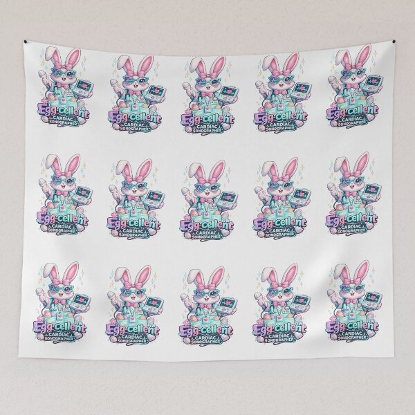 Item preview, Egg-cellent Cardiac Sonographer Easter Design – Cute Echo Tech Gift designed and sold by ClinicalHubs.