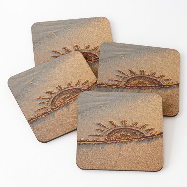 Item preview, Sun Drawing Etched In Wet Beach Sand designed and sold by chase-thewave.