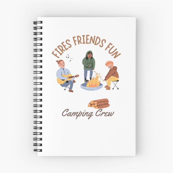 Item preview, Fires Friends Fun Camping Crew designed and sold by LuveraxArt.