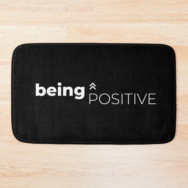 Item preview, Being Positive (black) designed and sold by Being Minimal.