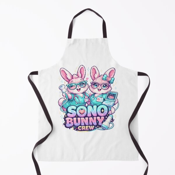Item preview, Sono Bunny Crew – Cute Cardiac Sonographer & Ultrasound Tech Team Design designed and sold by ClinicalHubs.