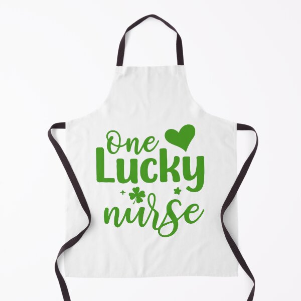 Item preview, One Lucky Nurse – St Patrick’s Day Nurse Shamrock Design – Cute RN Lucky Clover Graphic Gift designed and sold by BrainBubbleArt.