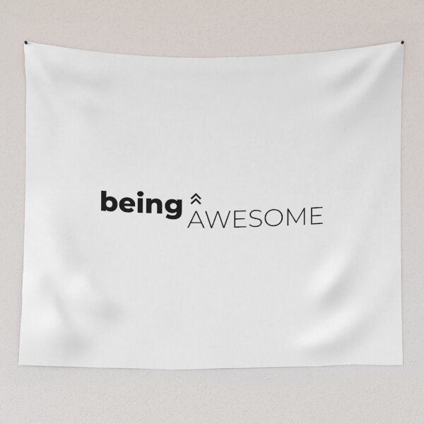 Item preview, Being Awesome designed and sold by Being Minimal.