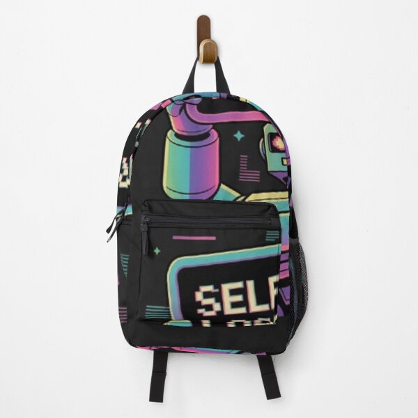 Item preview, Copy of Self Care Loading Retro Futuristic Cute Cyber Mascot Y2K Vaporwave Wellness Shirt designed and sold by Youpiworld.