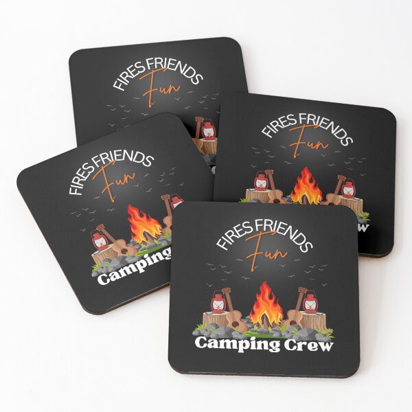 Item preview, Fires Friends Fun Camping Crew designed and sold by LuveraxArt.