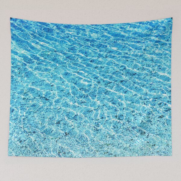 Item preview, Clear water waves - blue designed and sold by dizzy8.