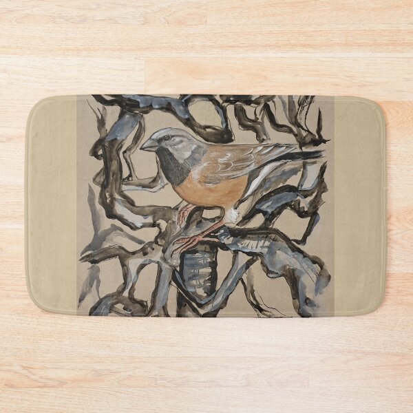 Item preview, Endangered Black Throated Finch designed and sold by Liz HL Art Shop.