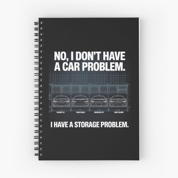 Item preview, No I Don't Have a car Problem I Have a Storage Problem garage blueprint design designed and sold by faridman.