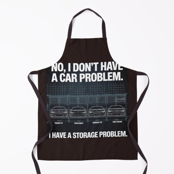 Item preview, No I Don't Have a car Problem I Have a Storage Problem garage blueprint design designed and sold by faridman.