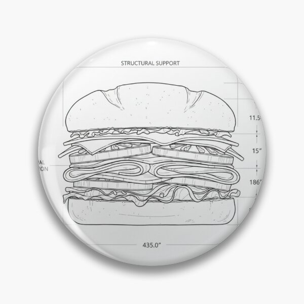 Item preview, Gourmet Sandwich Construction Plan designed and sold by L'artisan du Mile End.