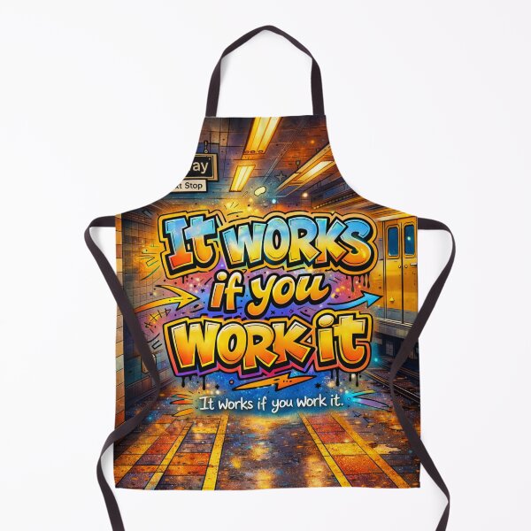 Item preview, It Works If you Work it Recovery Art designed and sold by Recovery4Life.