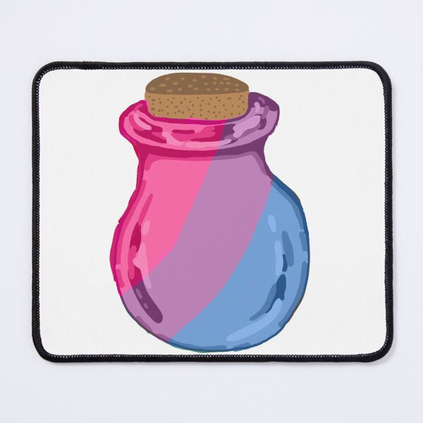 Item preview, potion bottle magic witchcraft subtle queer lgbt lgbtq lgbtq+ sapphic gay bisexual pride designed and sold by Mariecobiz.