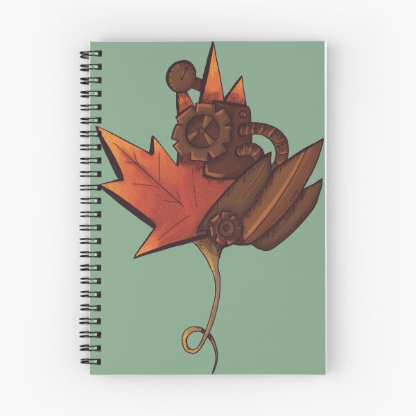 Item preview, Steampunk Maple Leaf designed and sold by dreamyratarts.