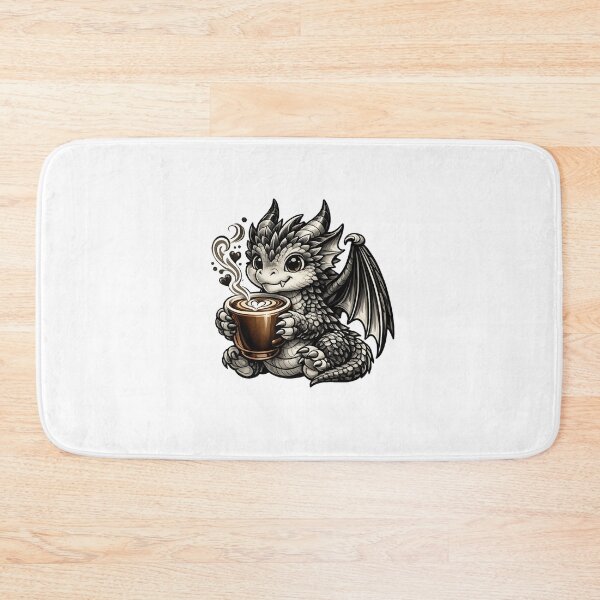 Item preview, Cute Baby Dragon Coffee Cup Illustration designed and sold by Reminixi.