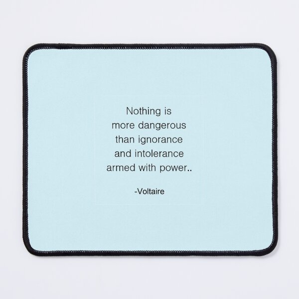 Item preview, Nothing is more dangerous than ignorance and intolerance with power designed and sold by UnholyRadioHost.