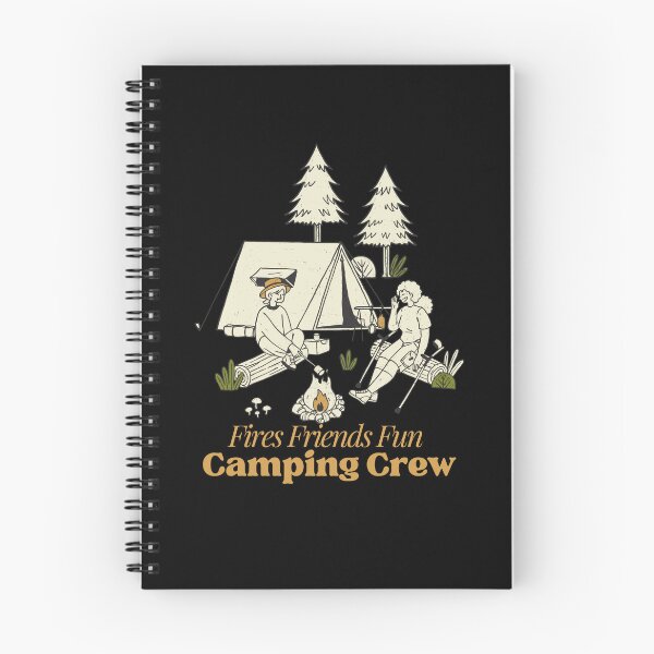 Item preview, Fires Friends Fun Camping Crew designed and sold by LuveraxArt.