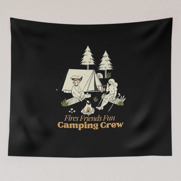 Item preview, Fires Friends Fun Camping Crew designed and sold by LuveraxArt.