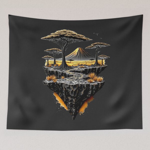 Item preview, Elemental Gold: Silent Savannah – Architectural Edition designed and sold by Shift-Bloom.