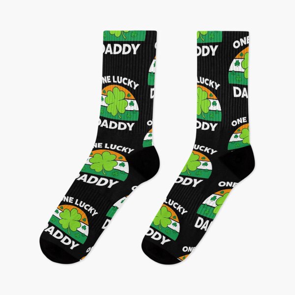 Item preview, One Lucky Daddy – St. Patrick’s Day Shamrock Design | Irish Dad Lucky Clover Graphic designed and sold by BrainBubbleArt.