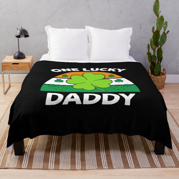 Item preview, One Lucky Daddy – St. Patrick’s Day Shamrock Design | Irish Dad Lucky Clover Graphic designed and sold by BrainBubbleArt.