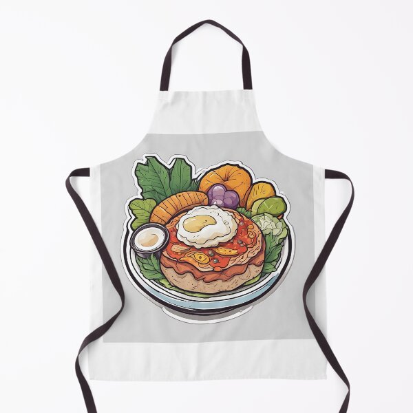 Item preview, Hearty Loaded Breakfast Burger Bowl Illustration designed and sold by KINGSMILESTORE.