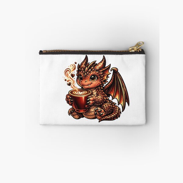 Item preview, Fiery Red Dragon Coffee – Cute Baby Coffee Dragon designed and sold by Reminixi.