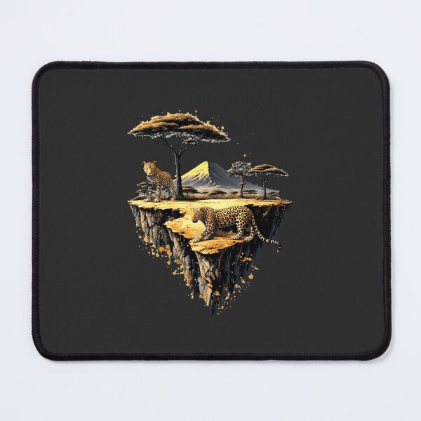 Item preview, Elemental Gold: The Majestic Five - Leopard–Carbon Edition designed and sold by Shift-Bloom.