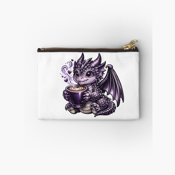 Item preview, Purple Dragon Coffee – Magical Baby Dragon Design designed and sold by Reminixi.