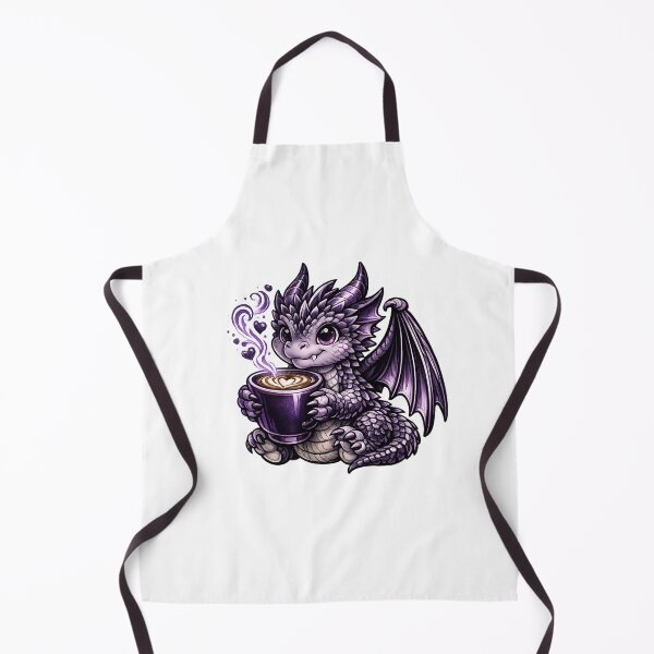 Item preview, Purple Dragon Coffee – Magical Baby Dragon Design designed and sold by Reminixi.