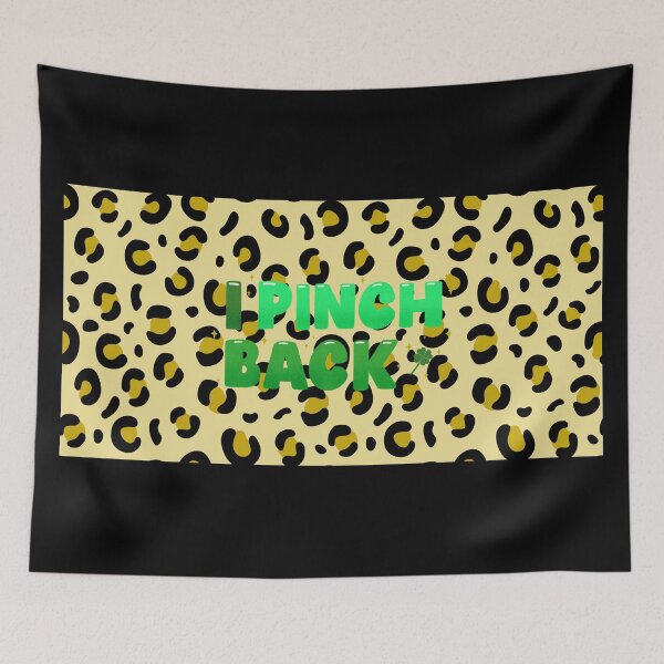 Item preview, I Pinch Back Leopard Print designed and sold by AstroCat5.