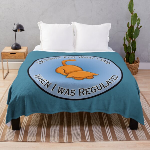 Item preview, Sorry For What I Said When Regulated (Orange) designed and sold by Syph-Creations.