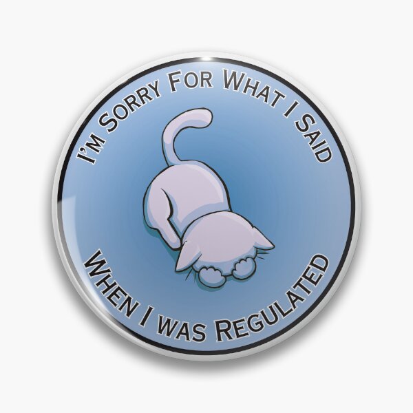 Item preview, Sorry For What I Said When Regulated (White) designed and sold by Syph-Creations.