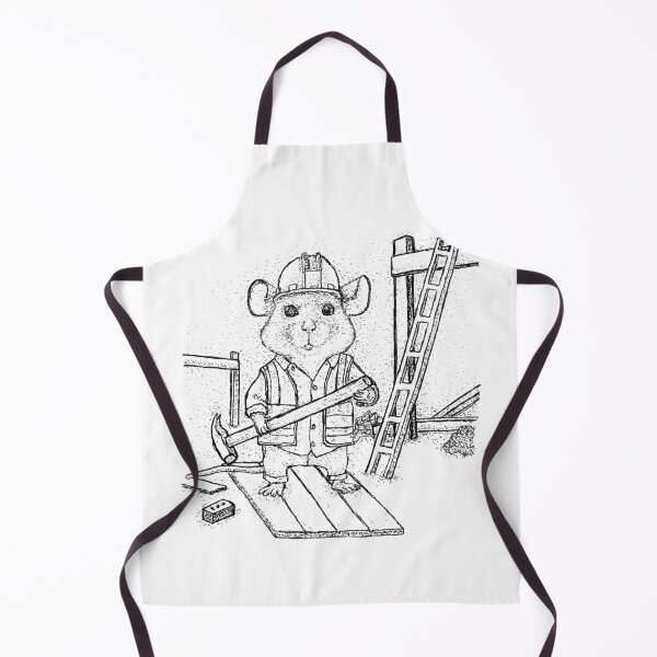 Item preview, Hard Hat Mouse: Tiny Builder designed and sold by wbhny.