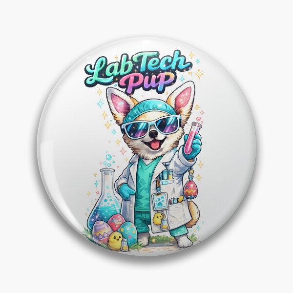 Item preview, Lab Tech Pup – Cute Easter Medical Laboratory Technician Design designed and sold by ClinicalHubs.