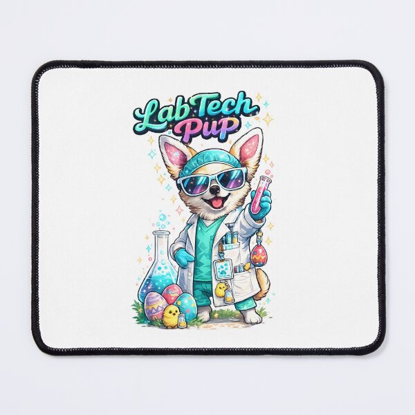 Item preview, Lab Tech Pup – Cute Easter Medical Laboratory Technician Design designed and sold by ClinicalHubs.