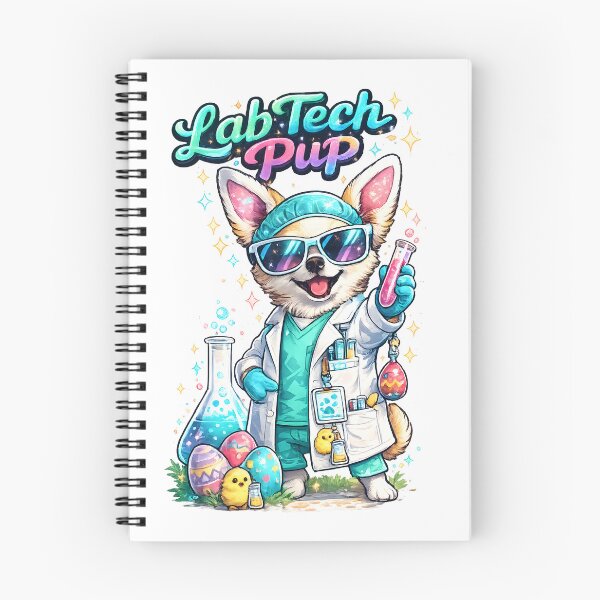 Item preview, Lab Tech Pup – Cute Easter Medical Laboratory Technician Design designed and sold by ClinicalHubs.