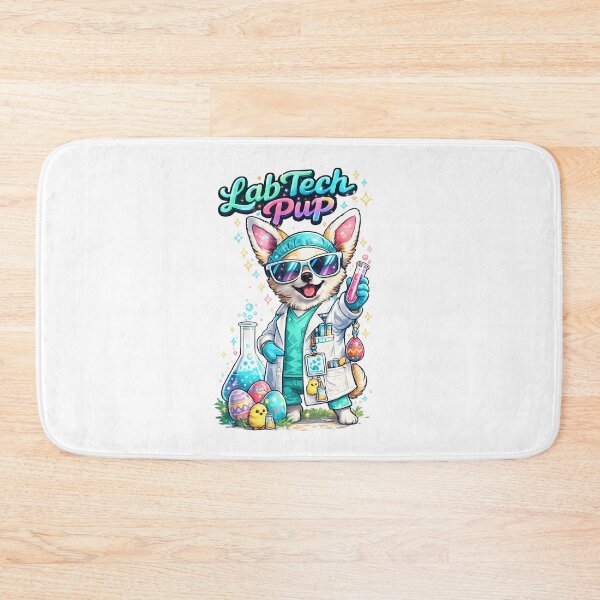 Item preview, Lab Tech Pup – Cute Easter Medical Laboratory Technician Design designed and sold by ClinicalHubs.