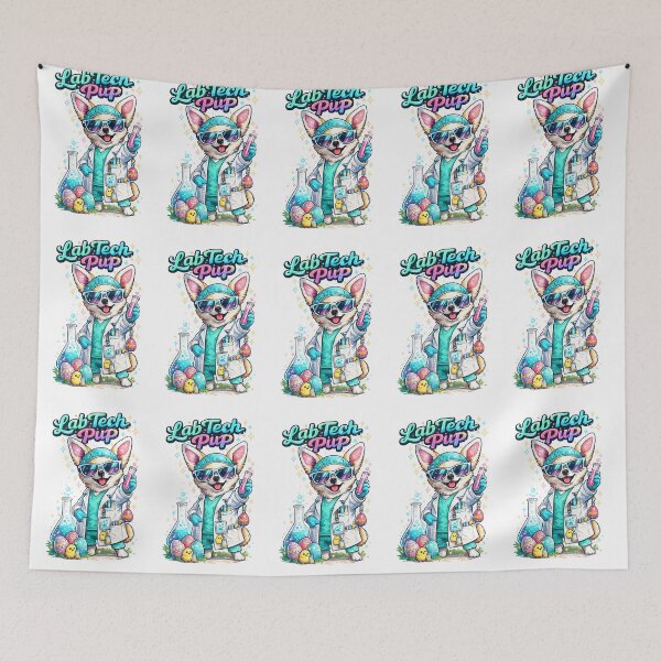 Item preview, Lab Tech Pup – Cute Easter Medical Laboratory Technician Design designed and sold by ClinicalHubs.