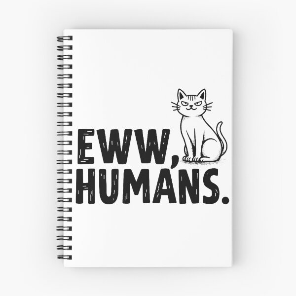 Item preview, Eww Humans Cat Shirt – Funny Anti Social Cat Lover Gift designed and sold by FeelFreeStore.