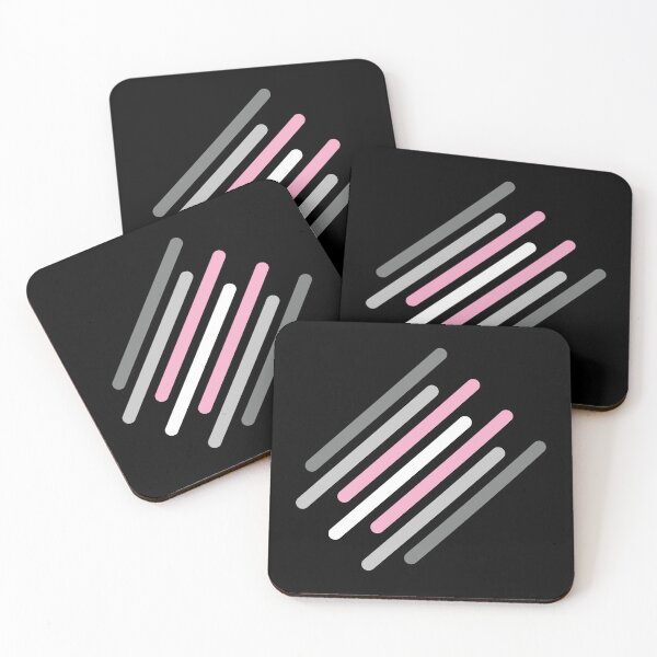 Item preview, Minimalist Lines Demigirl Pride Design – LGBTQ+ Minimal Art designed and sold by Lanakila Studio.