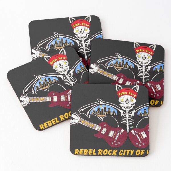 Item preview, REBEL ROCK CITY OF VAMPIRES  designed and sold by BCBurnings.