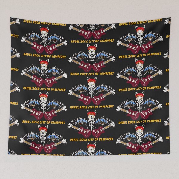 Item preview, REBEL ROCK CITY OF VAMPIRES  designed and sold by BCBurnings.