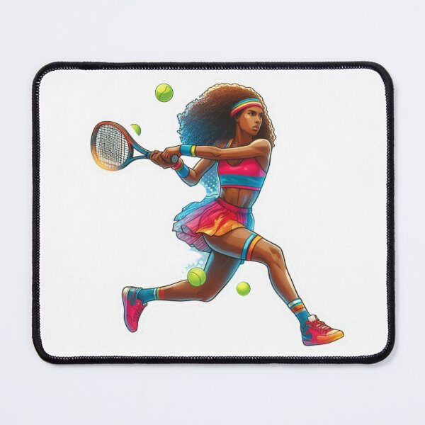 Item preview, female tennis player designed and sold by Lellenatavarez.